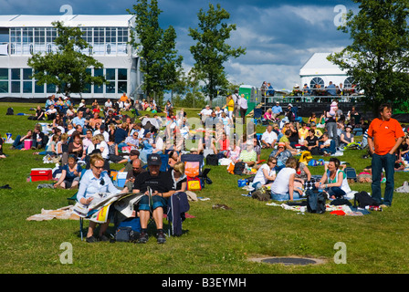 Massen an Pori Jazz Festival Pori-Finnland-Europa Stockfoto