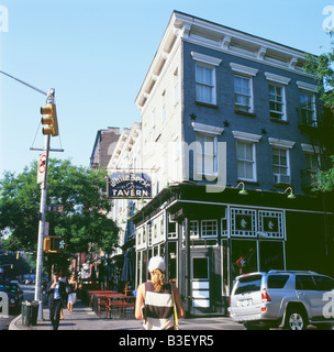 Die White Horse Tavern in Greenwich Village, New York City Juni 2008 Stockfoto