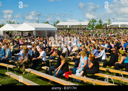 Massen an Pori Jazz Festival Pori-Finnland-Europa Stockfoto