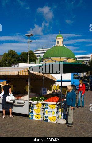 Marktplatz von Turku in Turku Finnland Europa Stockfoto