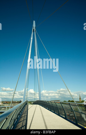 Details der Brücke über den M621 Leeds West Yorkshire UK 2008 Stockfoto