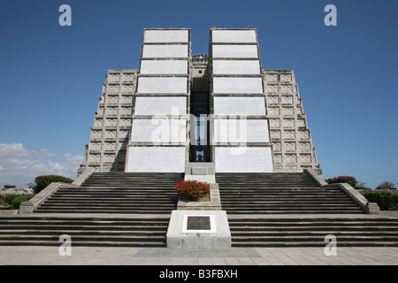 El Faro das Mausoleum von Christoph Kolumbus in Santo Domingo, Dominikanische Republik Stockfoto