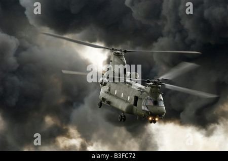 Königliche Luftwaffe Boeing Chinook Stockfoto