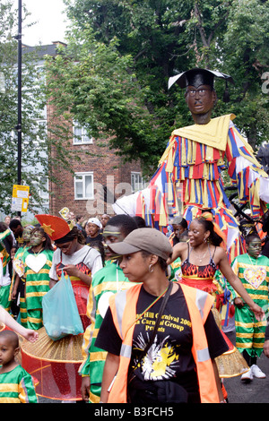 Notting Hill Karneval 2008 Stockfoto