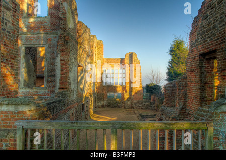 Ruinen von Houghton House, Ampthill, England Stockfoto