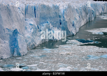 Perito Moreno Gletscher bin Lago Argentino Im Tundrazone National in Argentinien Stockfoto