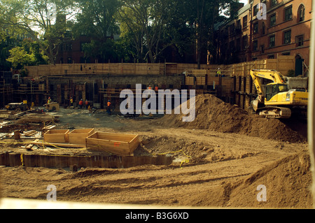 Bau der General Theological Seminary der Episcopal Church in New York Stockfoto