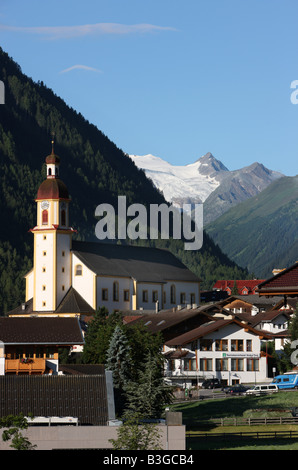 AUT, Österreich, Tirol: Stubaital, Stubaital, Dorf Neustift. Stockfoto