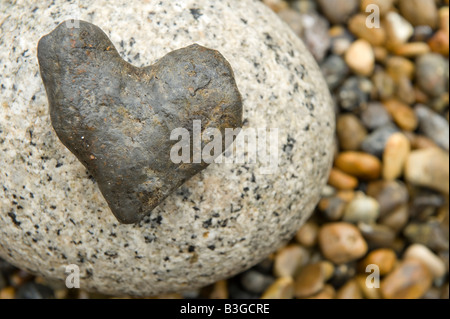 Stein-Herzen 5 Stockfoto