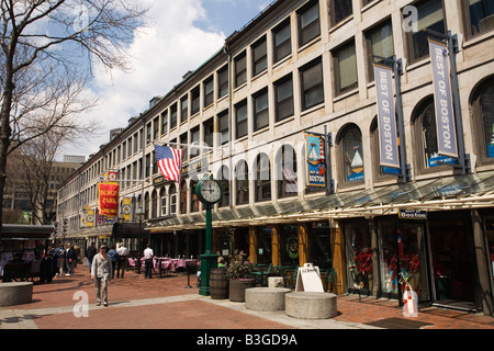 Quincy Märkte Boston, Massachusetts Stockfoto