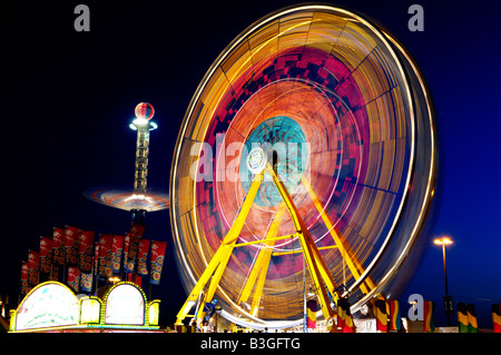 Fahrgeschäften Stockfoto