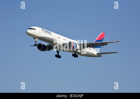 Ein Delta Airlines Boeing B757 Stockfoto