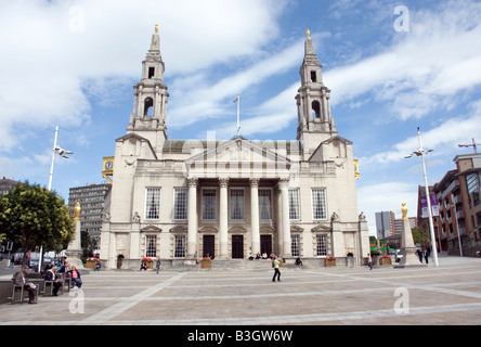 Leeds Stadthalle. Stockfoto
