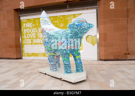 Superlambanana im Stadtzentrum von Liverpool Stockfoto