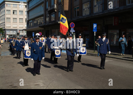 Parade der Riesen Stockfoto