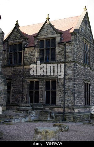 Repton Public School Main Buildings and Grounds, einschließlich der Bibliothek und Quadranten, Burton-on-Trent, Derbyshire, UK Stockfoto