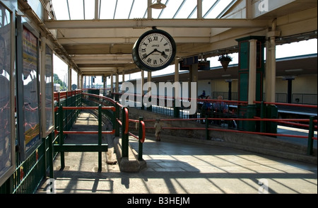 Carnforth Bahnhof Stockfoto