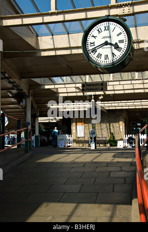 Carnforth Bahnhof Stockfoto