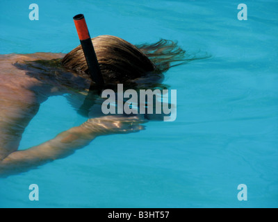 trainieren, Schnorcheln Stockfoto