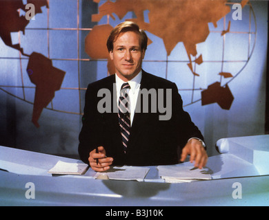 BROADCAST Nachrichten 1987 UKFD Film mit William Hurt Stockfoto