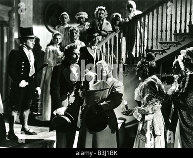 DIE PICKWICK PAPERS 1952 George Minter Film basierend auf Charles Dickens Roman mit James Hayter als Pickwick Stockfoto