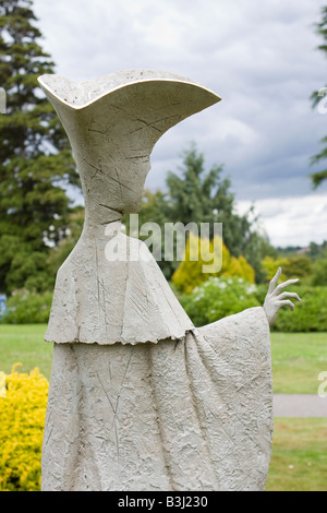 Pas de baskischen Skulptur von Philip Jackson Stockfoto