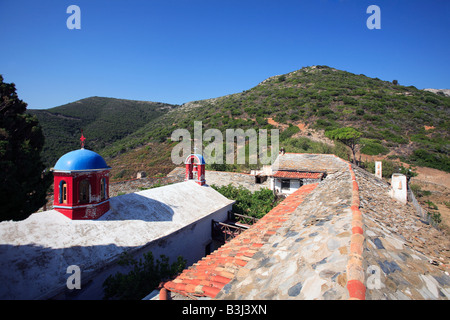 GRIECHENLAND SPORADEN KYRA PANAGIA DAS GRIECHISCHE ORTHODOXE KLOSTER Stockfoto