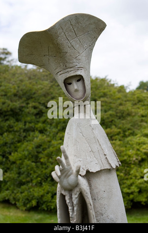 Pas de baskischen Skulptur von Philip Jackson Stockfoto