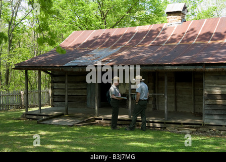 Das Collier Gehöft in den Ozarks Tyler Bend Arkansas gehört und wird betrieben von der National Park Service Stockfoto