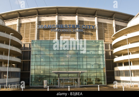 City of Manchester Stadium Eastlands Sportcity Manchester City Football Club Stockfoto