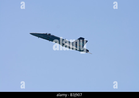 CF-18 Hornet führt die 2008-Version von der Canadian International Air Show an der Canadian National Exhibition in Toronto Stockfoto