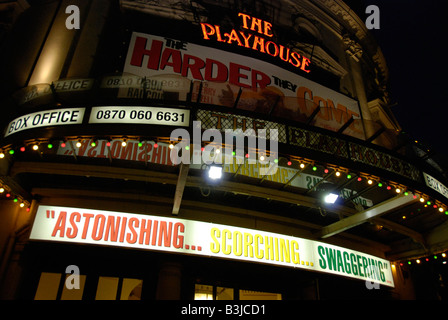 Das Playhouse Theatre bei Nacht Northumberland Street Westminster London England Stockfoto