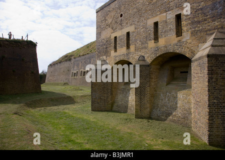 Die napoleonischen Drop Redoubt Fort in Dover, Kent Stockfoto