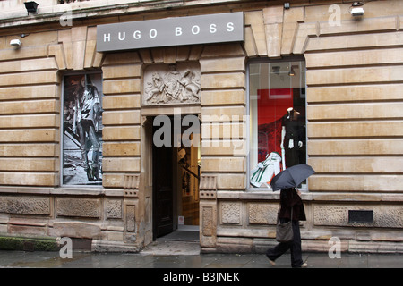 Hugo Boss Einzelhandel Mode Outlet, Nottingham, England, U.K Stockfoto