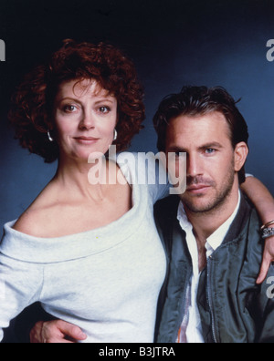 BULL DURHAM 1988 Rank Film mit Kevin Costner und Susan Sarandon Stockfoto