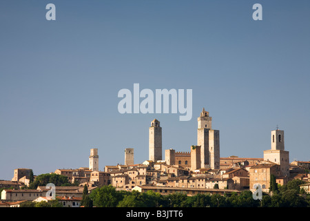 San Gimignano, Toskana, Italien Stockfoto