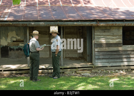 Das Collier Gehöft in den Ozarks Tyler Bend Arkansas gehört und wird betrieben von der National Park Service Stockfoto