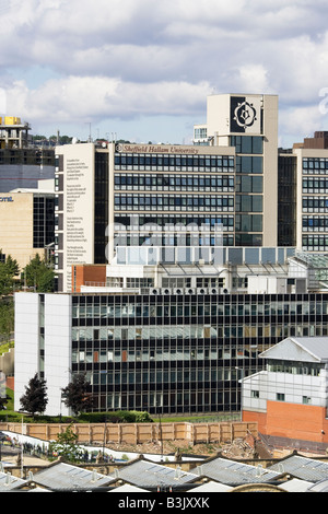 Sheffield Hallam University Campus im Herzen des Stadtzentrums von Sheffield South Yorkshire Stockfoto