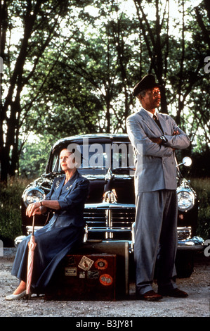 DRIVING MISS DAISY 1989 Warner Film mit Morgan Freeman und Jessica Tandy Stockfoto