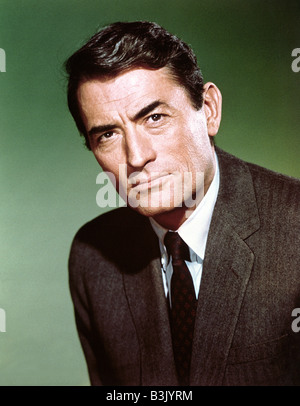 GREGORY PECK U.S. Film-Schauspieler Stockfoto