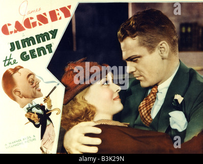 JIMMY THE GENT 1934 Warner Film mit James Cagney und Bette Davis Stockfoto