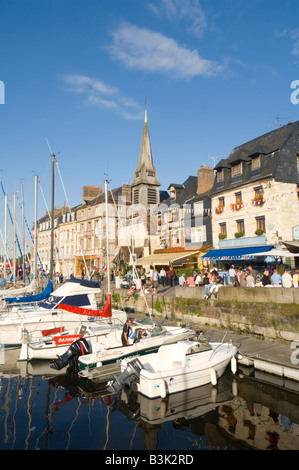 Honfleur Calvados Normandie Frankreich Stockfoto