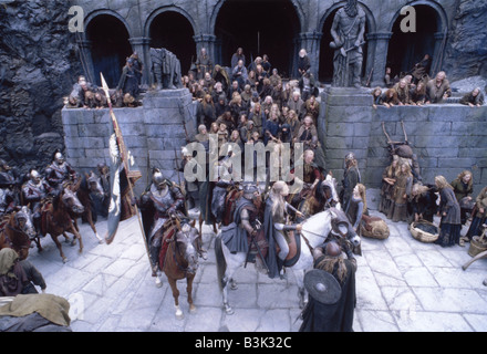 LORD OF THE RINGS: Die Rückkehr der THE KING 2003 NewLine-film Stockfoto