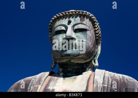 Der große Buddha-Statue an der Kotoku im Tempel in Kamakura, Japan. Stockfoto