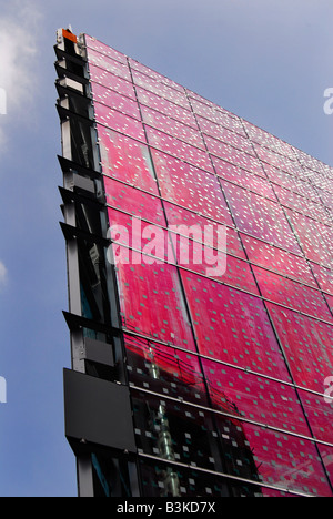 John Lewis Store Cardiff Eingang Neuglas Stockfoto