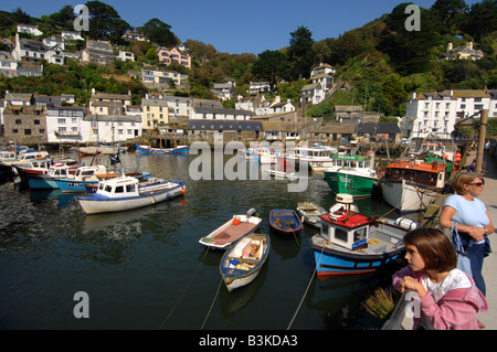 Polperro, Cornwall, England, UK Stockfoto