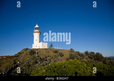 Malerische Cliff Walk und Leuchtturm, Byron Bay, Cape Byron, New South Wales, Australien Stockfoto