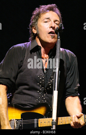 BRUCE SPRINGSTEEN U.S.-Rock-Musiker Stockfoto