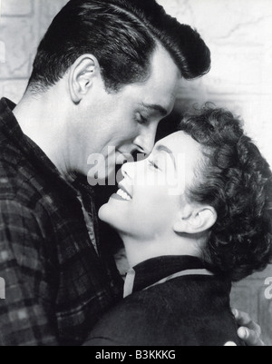 ALL, die HEAVEN erlaubt 1955 U-ich Filme mit Jane Wyman und Rock Hudson Stockfoto