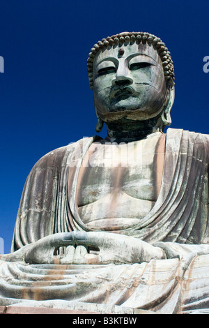 Der große Buddha-Statue an der Kotoku im Tempel in Kamakura, Japan. Stockfoto